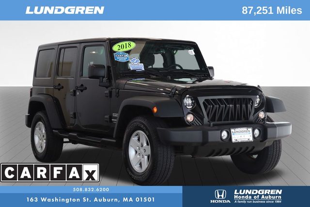 2018 Jeep Wrangler Unlimited Sport S 4WD photo