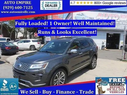2018 Ford Explorer Platinum 4WD photo