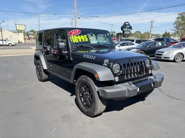 2018 Jeep Wrangler Unlimited Willys Wheeler W 4WD photo