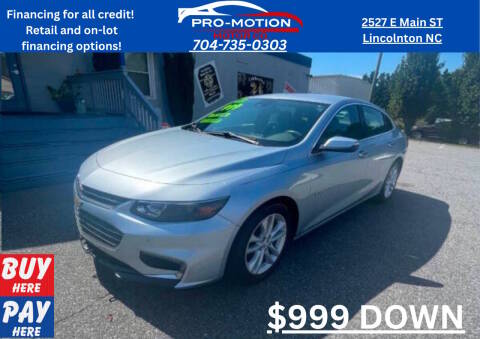 2016 Chevrolet Malibu LT FWD photo