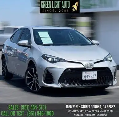 2018 Toyota Corolla XSE FWD photo