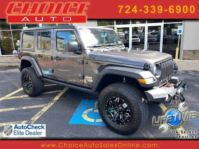 2018 Jeep Wrangler Unlimited Sport S 4WD photo