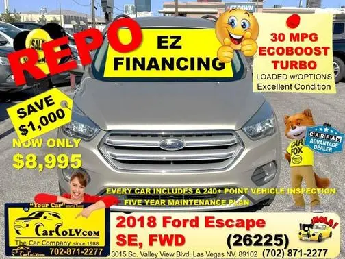 2018 Ford Escape SE FWD photo
