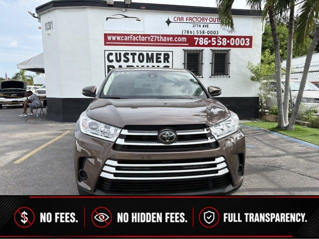 2018 Toyota Highlander LE FWD photo