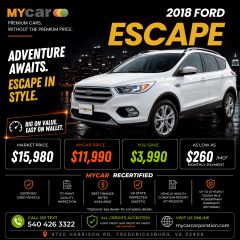 2018 Ford Escape SE FWD photo