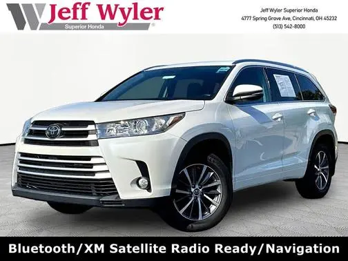 2018 Toyota Highlander XLE AWD photo