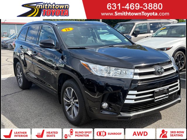 2018 Toyota Highlander XLE AWD photo
