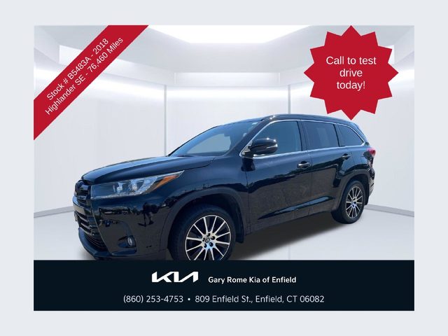 2018 Toyota Highlander SE AWD photo