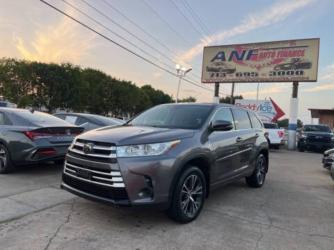 2018 Toyota Highlander LE AWD photo