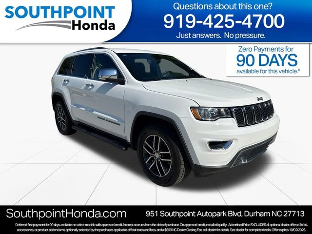 2018 Jeep Grand Cherokee Limited RWD photo