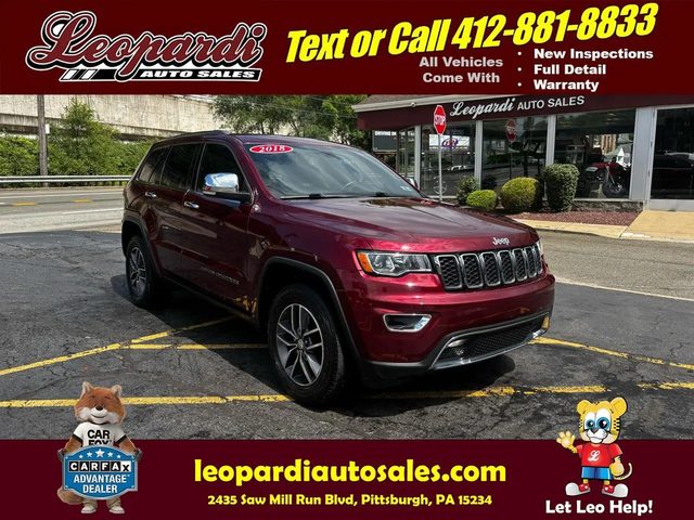 2018 Jeep Grand Cherokee Limited 4WD photo