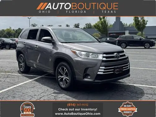 2018 Toyota Highlander LE FWD photo