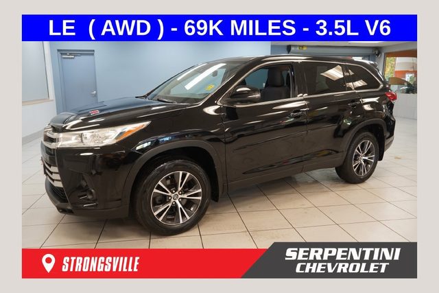 2019 Toyota Highlander LE AWD photo
