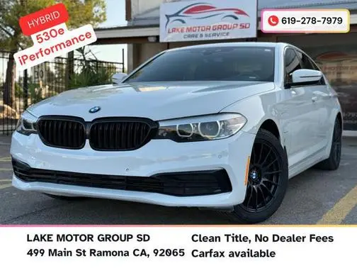2019 BMW 5 Series 530e iPerformance RWD photo