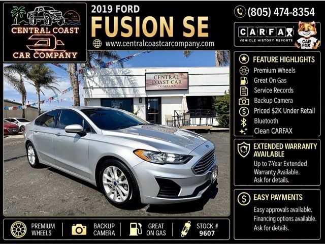 2019 Ford Fusion SE FWD photo