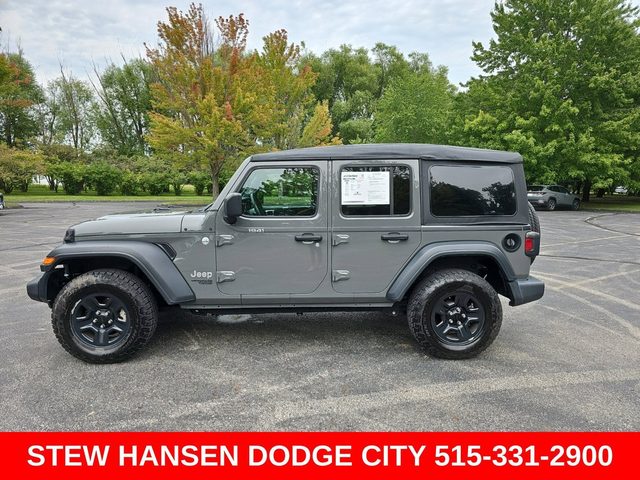 2018 Jeep Wrangler Unlimited Sport 4WD photo