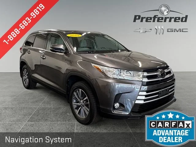 2019 Toyota Highlander XLE AWD photo