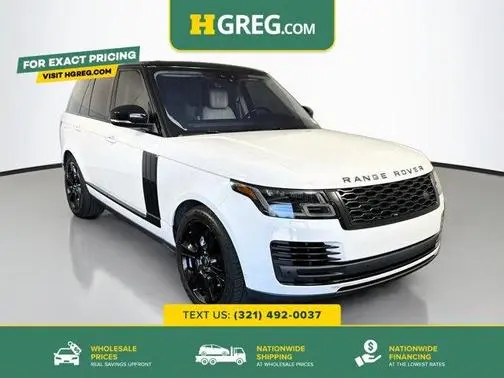 2019 Land Rover Range Rover HSE 4WD photo