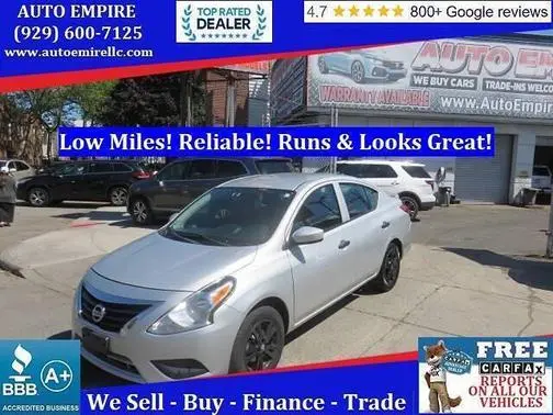 2019 Nissan Versa S Plus FWD photo