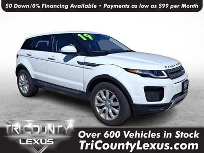 2019 Land Rover Range Rover Evoque SE 4WD photo