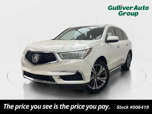 2019 Acura MDX w/Technology/Entertainment Pkg FWD photo