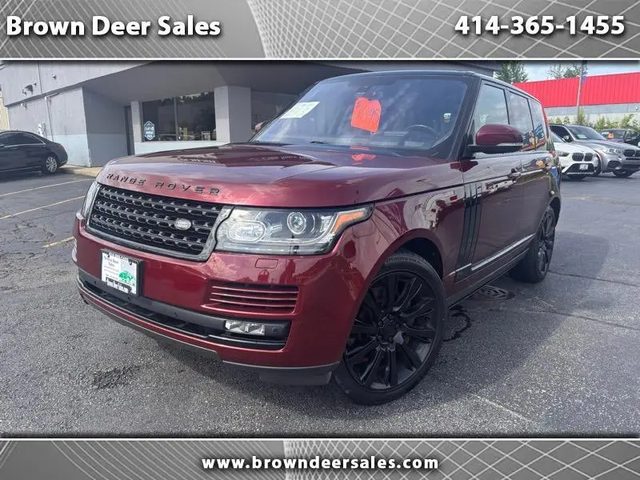 2016 Land Rover Range Rover Supercharged 4WD photo