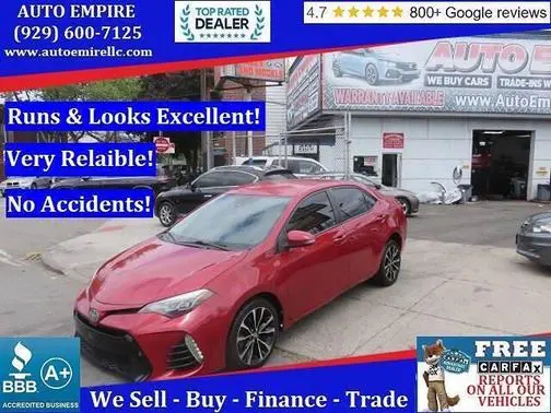 2017 Toyota Corolla SE FWD photo