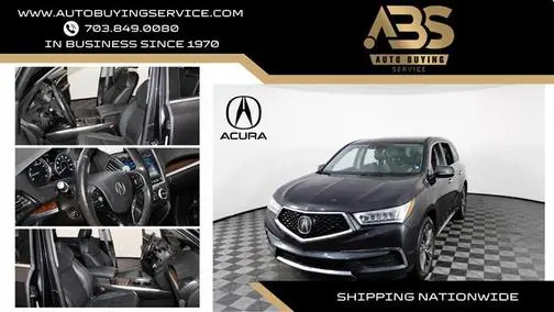 2019 Acura MDX w/Technology Pkg FWD photo