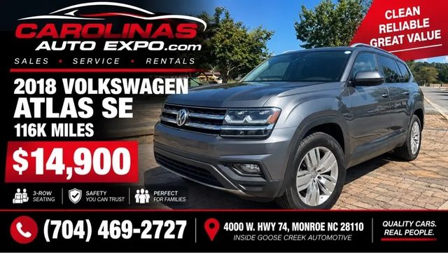 2019 Volkswagen Atlas 3.6L V6 SE w/Technology AWD photo