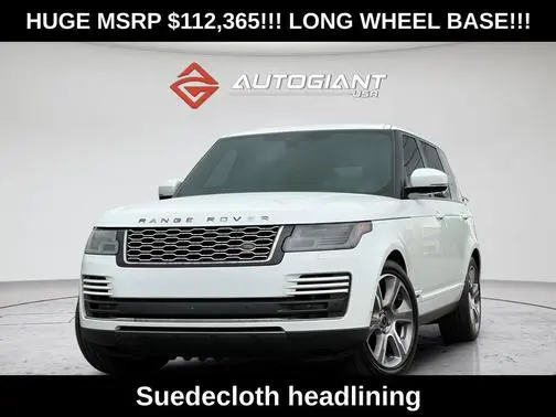 2019 Land Rover Range Rover 4WD photo
