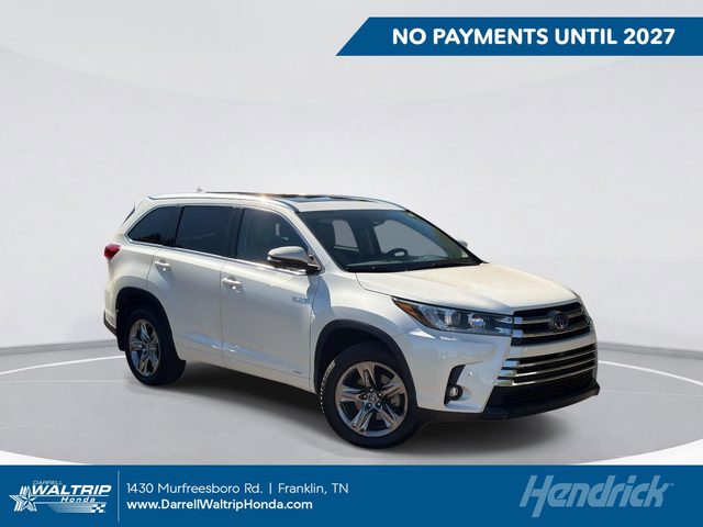 2019 Toyota Highlander Hybrid Limited Platinum AWD photo