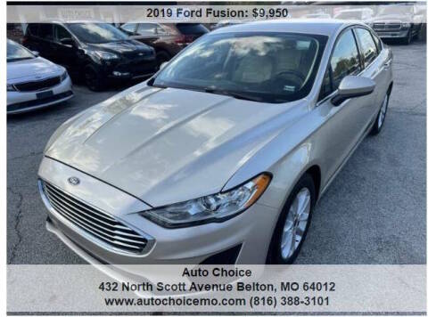 2019 Ford Fusion SE FWD photo