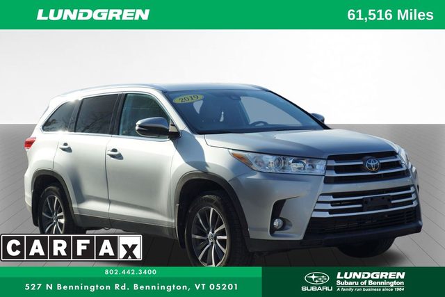 2019 Toyota Highlander XLE AWD photo
