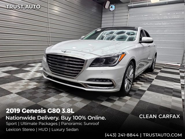2019 Genesis G80 3.8L RWD photo