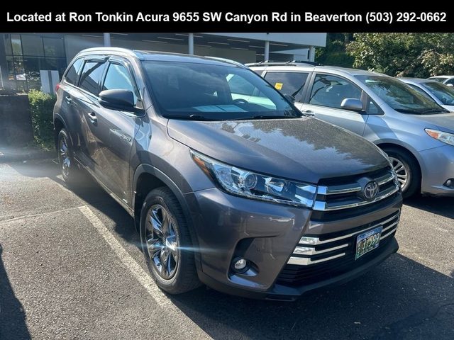 2019 Toyota Highlander Hybrid Limited Platinum AWD photo