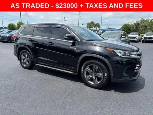 2019 Toyota Highlander Hybrid Limited Platinum AWD photo