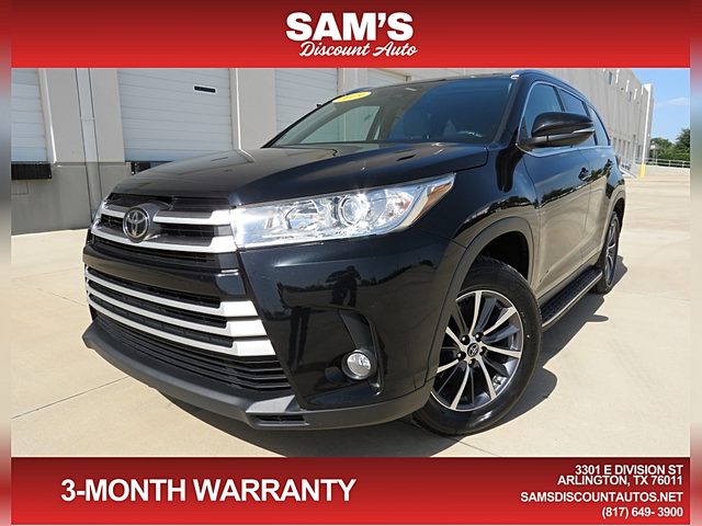 2019 Toyota Highlander XLE FWD photo