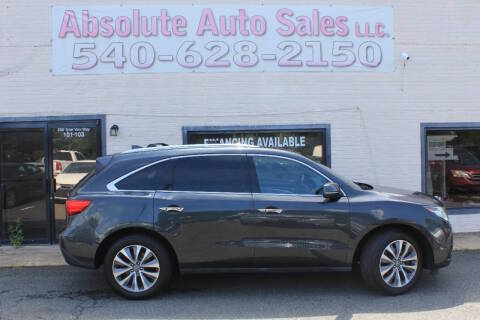 2015 Acura MDX Tech Pkg AWD photo