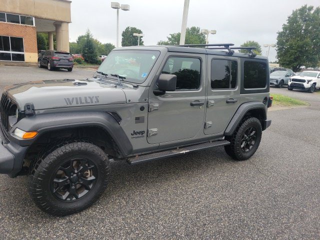 2020 Jeep Wrangler Unlimited Willys 4WD photo