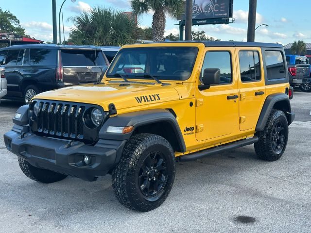 2020 Jeep Wrangler Unlimited Willys 4WD photo