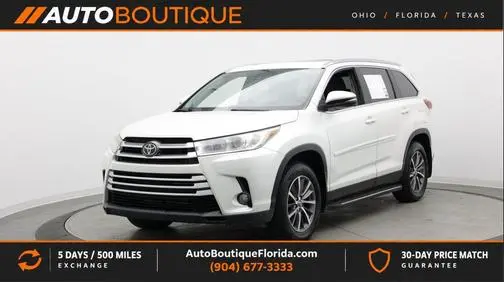 2019 Toyota Highlander XLE AWD photo