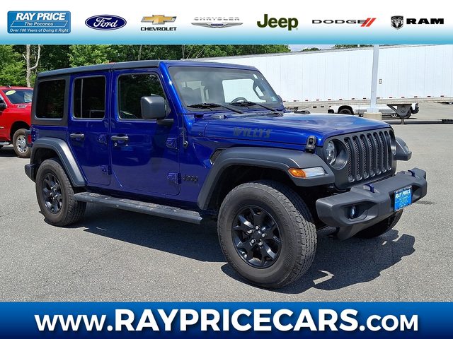 2020 Jeep Wrangler Unlimited Willys 4WD photo