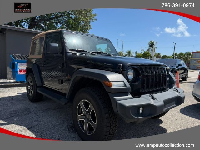 2020 Jeep Wrangler Black and Tan 4WD photo