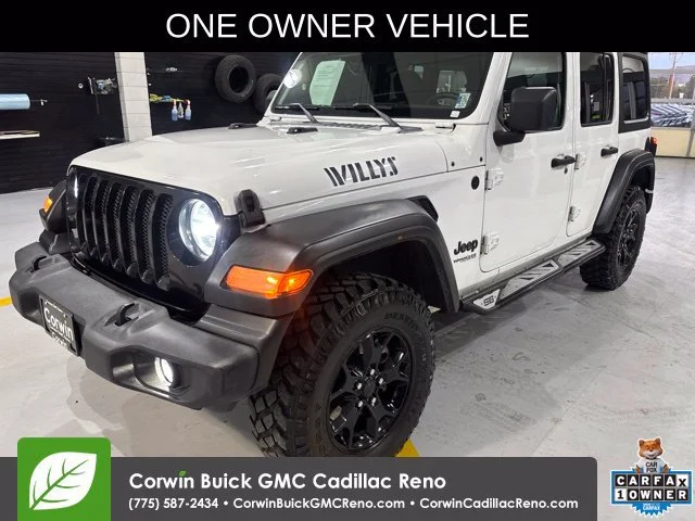2020 Jeep Wrangler Unlimited Willys 4WD photo
