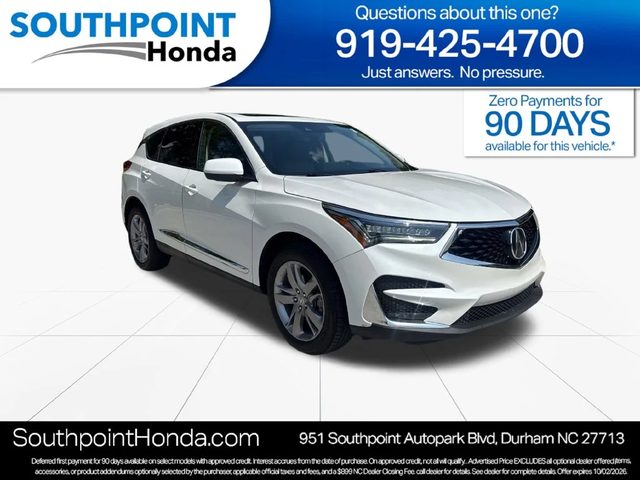 2020 Acura RDX w/Advance Pkg AWD photo