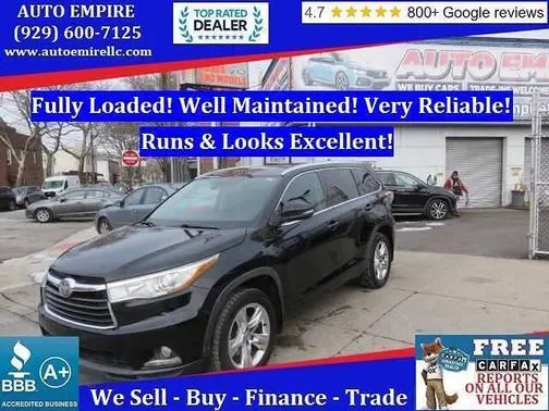 2015 Toyota Highlander Limited Platinum AWD photo