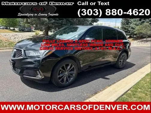 2020 Acura MDX w/Technology/A-Spec Pkg AWD photo
