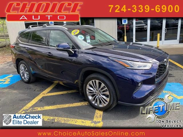 2020 Toyota Highlander Platinum AWD photo
