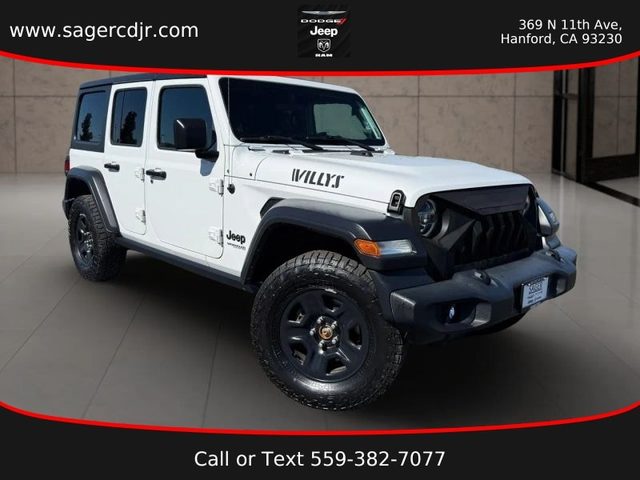 2020 Jeep Wrangler Unlimited Willys 4WD photo