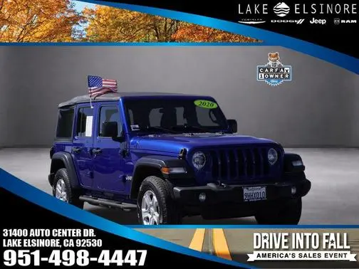 2020 Jeep Wrangler Unlimited Sport S 4WD photo